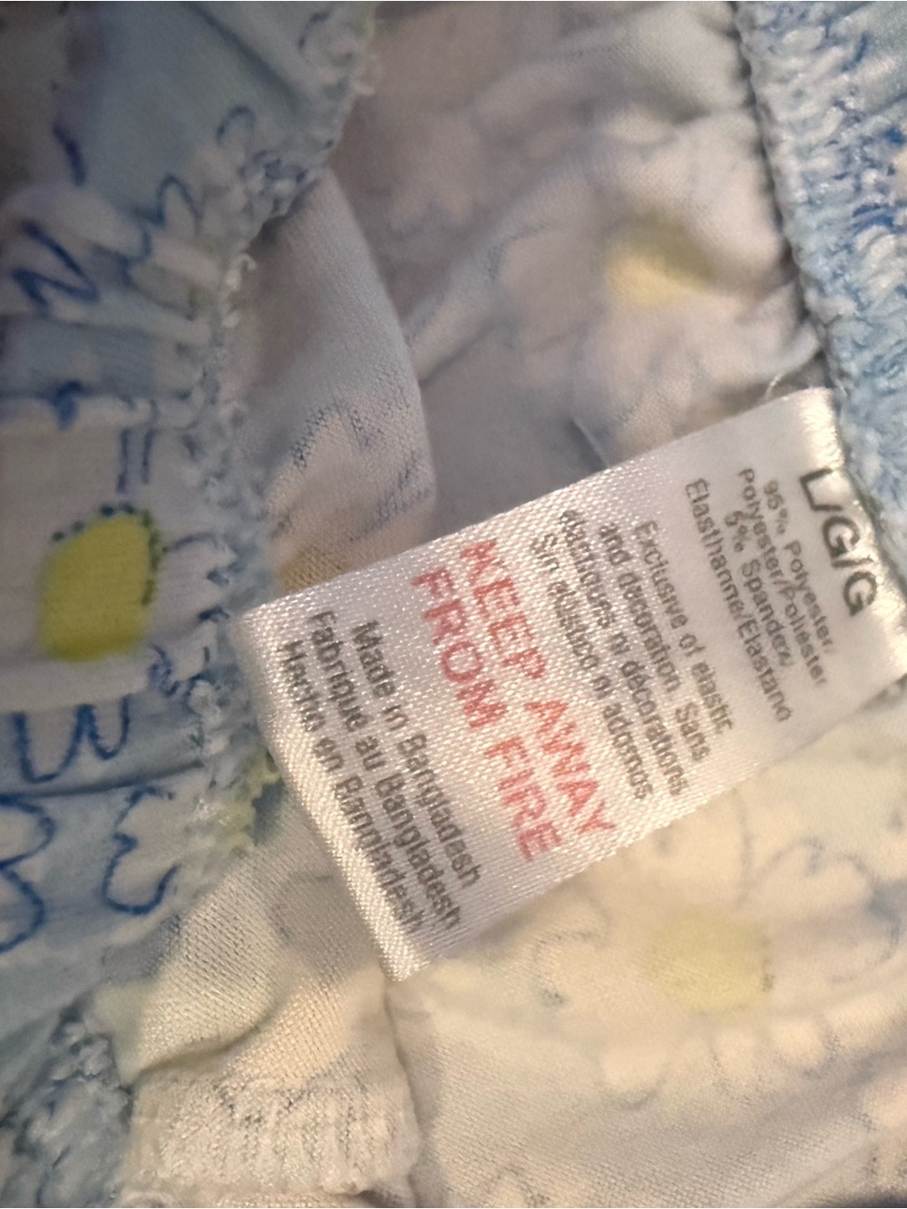 Yellow Daisy Pajama Set - Soft Floral Sleepwear NWOT - Picture 4 of 5